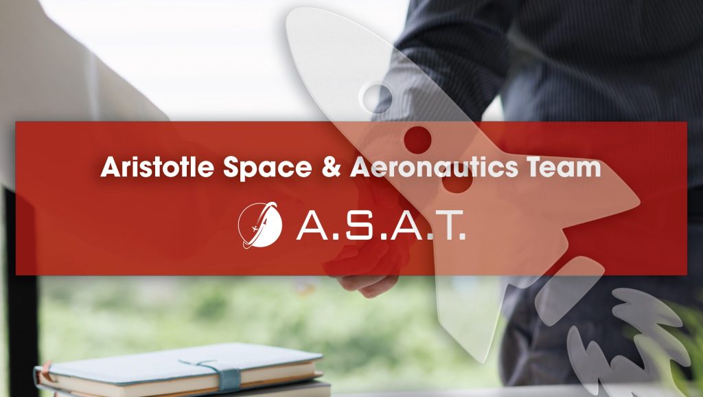 CMA D. ARGOUDELIS & CO S.A. announces the cooperation with  ARISTOTLE SPACE & AERONAUTICS TEAM