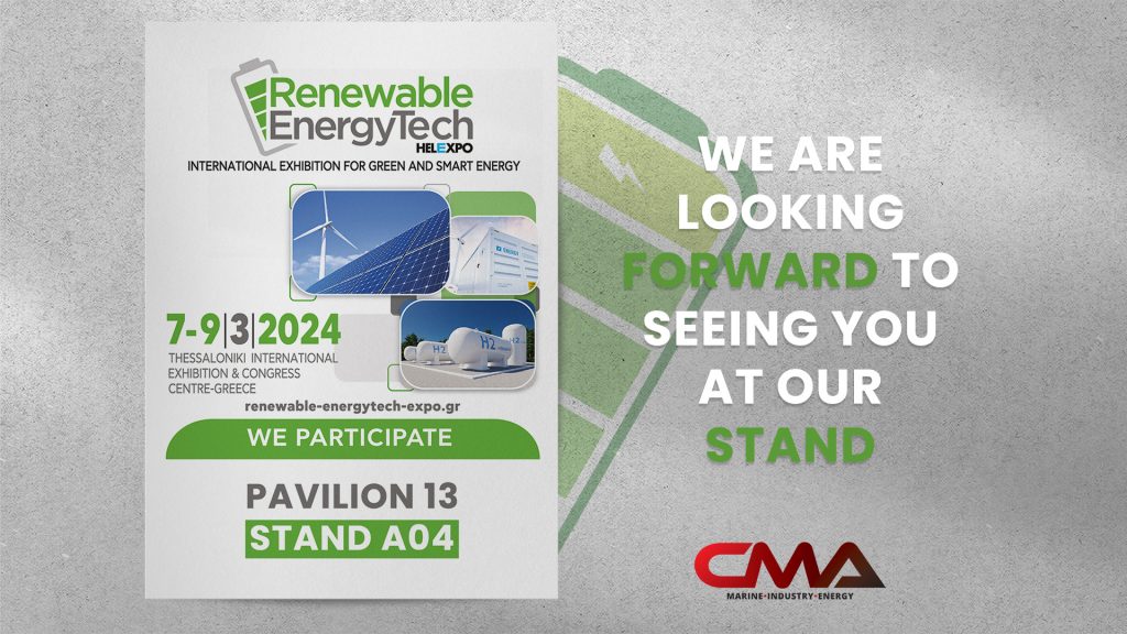 CMA D. ARGOUDELIS & CO S.A. Unveils Cutting-Edge Energy Solutions at Renewable EnergyTech exhibition 2024!