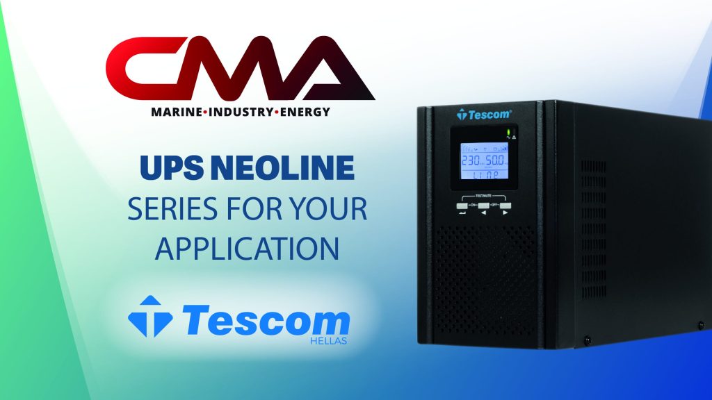 Discover TESCOM’s UPS NEOLINE series – Reliable Power for Uninterrupted Operations from CMA!