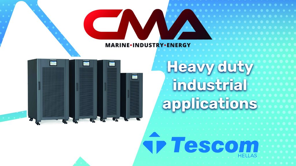 Back to work with TESCOM heavy duty industrial applications from CMA!