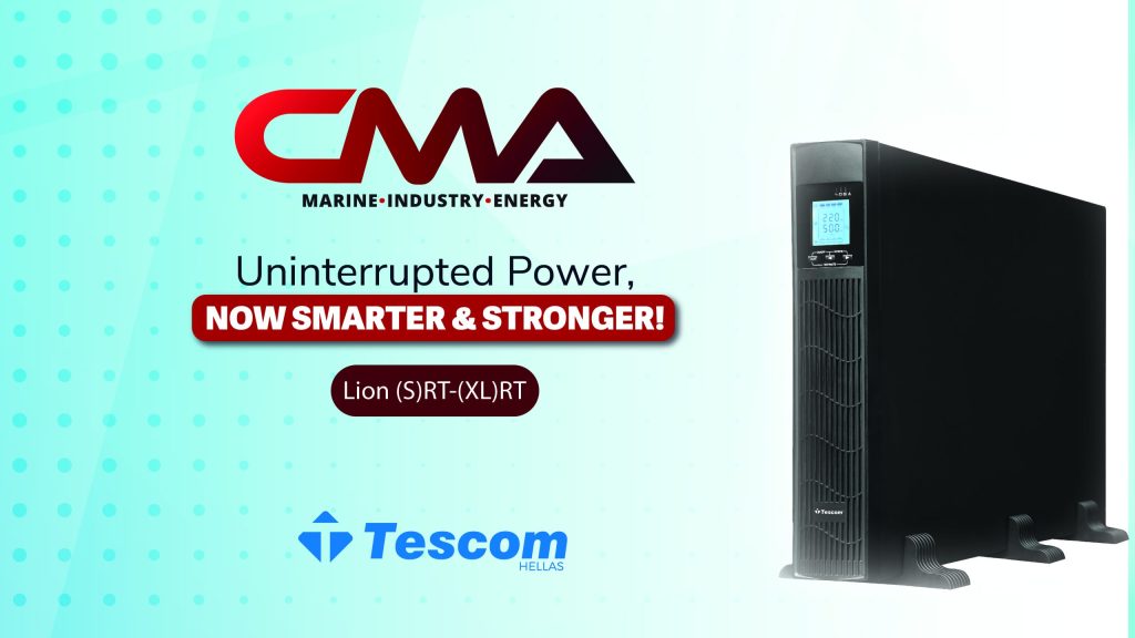 Introducing TESCOM NEW Lithium-ion UPS – The Future of Power Protection!