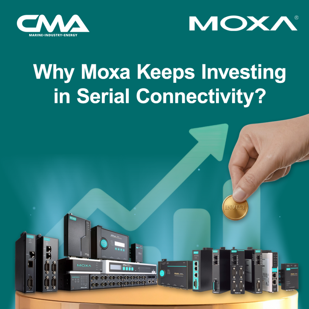 Next-Gen Serial Connectivity by Moxa: Secure, Fast & Future-Ready